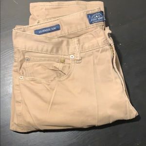 Lucky Brand Khaki Pants 121 Heritage Slim